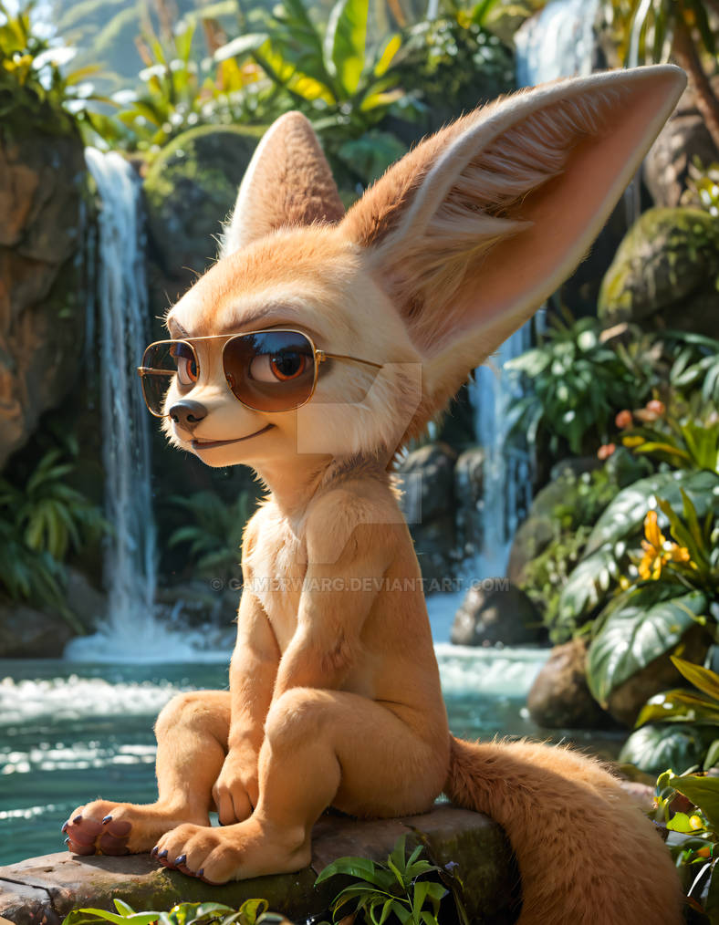 Finnick at Mystic Spring Oasis by Gamerwarg on DeviantArt