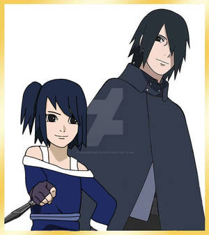 Sayaka and Sasuke