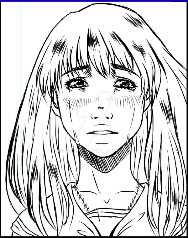 Kagame Crying Crying Kagome by angie50 on DeviantArt