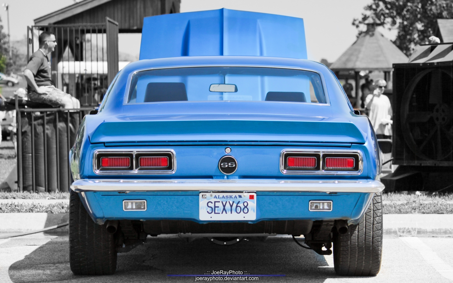 Sexy68 Blue Camaro SS