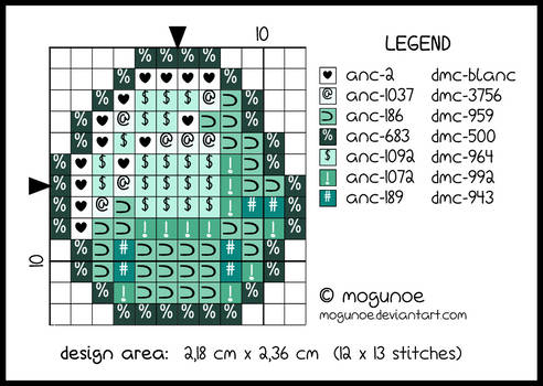 Minecraft ~ Diamond pattern