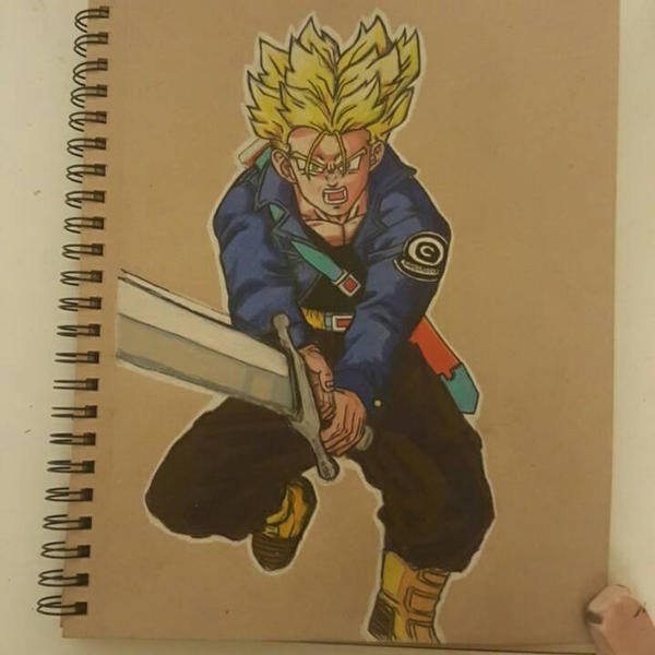 Trunks With sword by JustinGBrown on DeviantArt