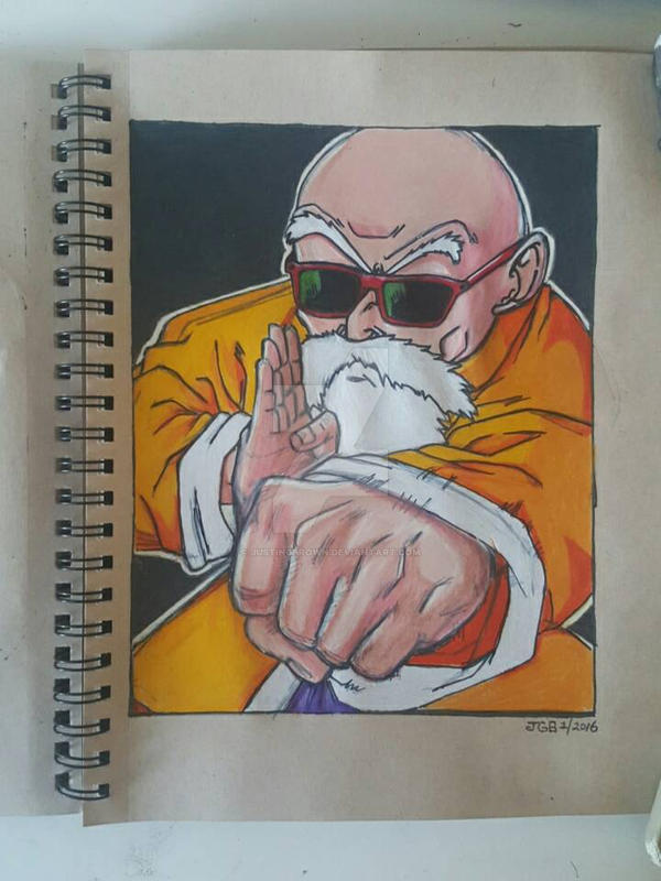 Master Roshi by JustinGBrown on DeviantArt