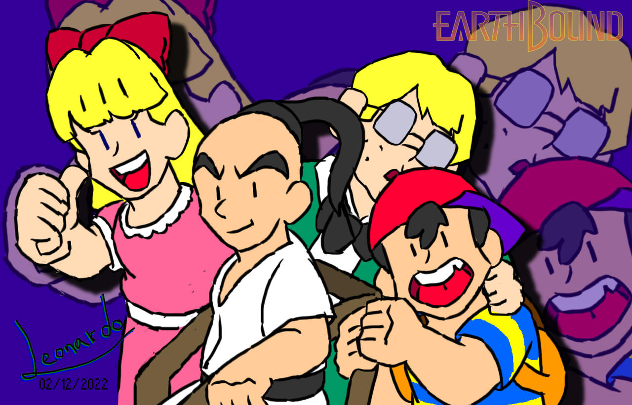 Earthbound Deviantart Earthbound fanart by leonardo1503 on DeviantArt