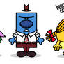 Mr Men characters as the Inside Out cast