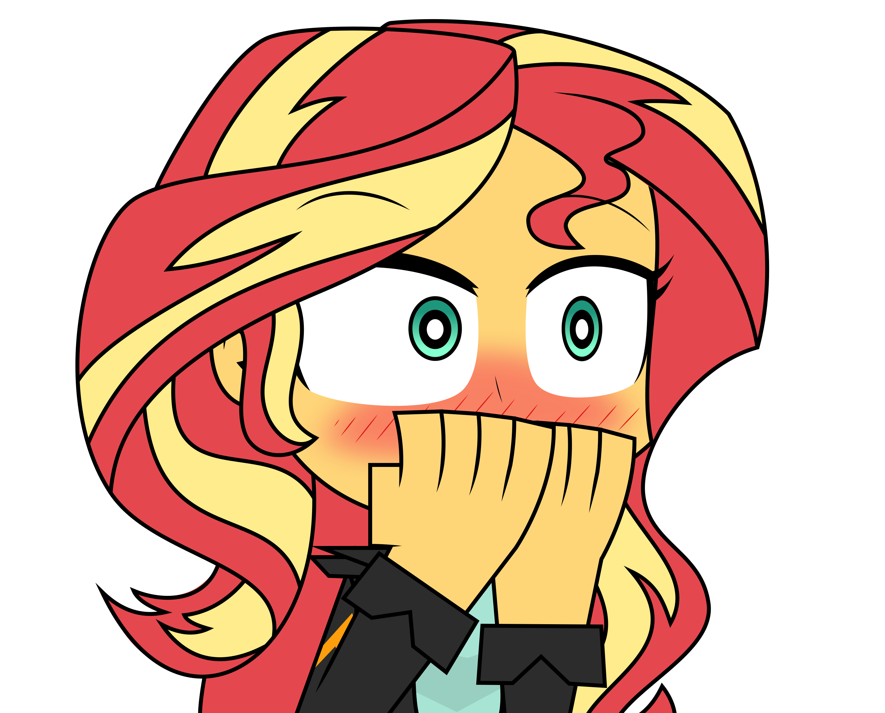 Deviantart Blushing Blush by KeronianNiroro on DeviantArt