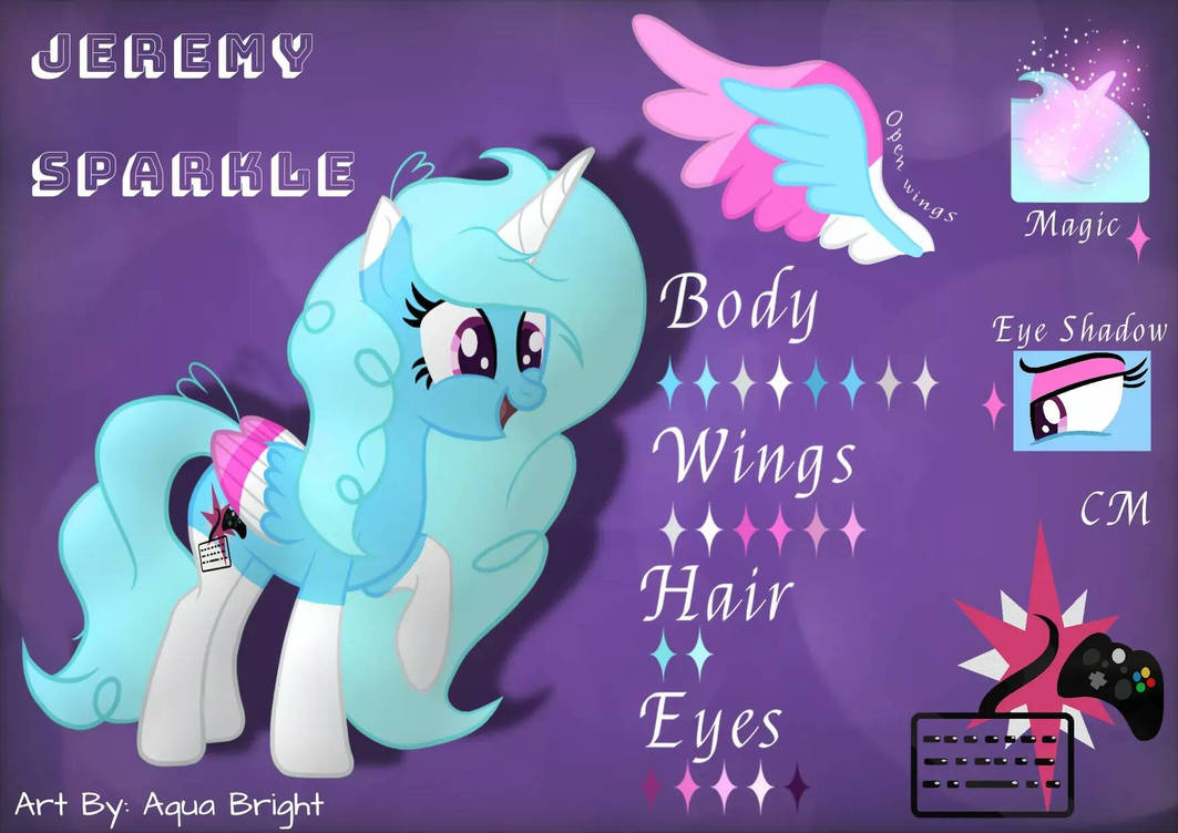 Sparkly Normal Jemima Sparkle's Color Guide (Normal OC) by JemimaSparkle on DeviantArt