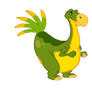 Foobie The Beipiaosaurus Vector