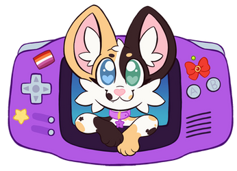 Gameboy Badge Rini