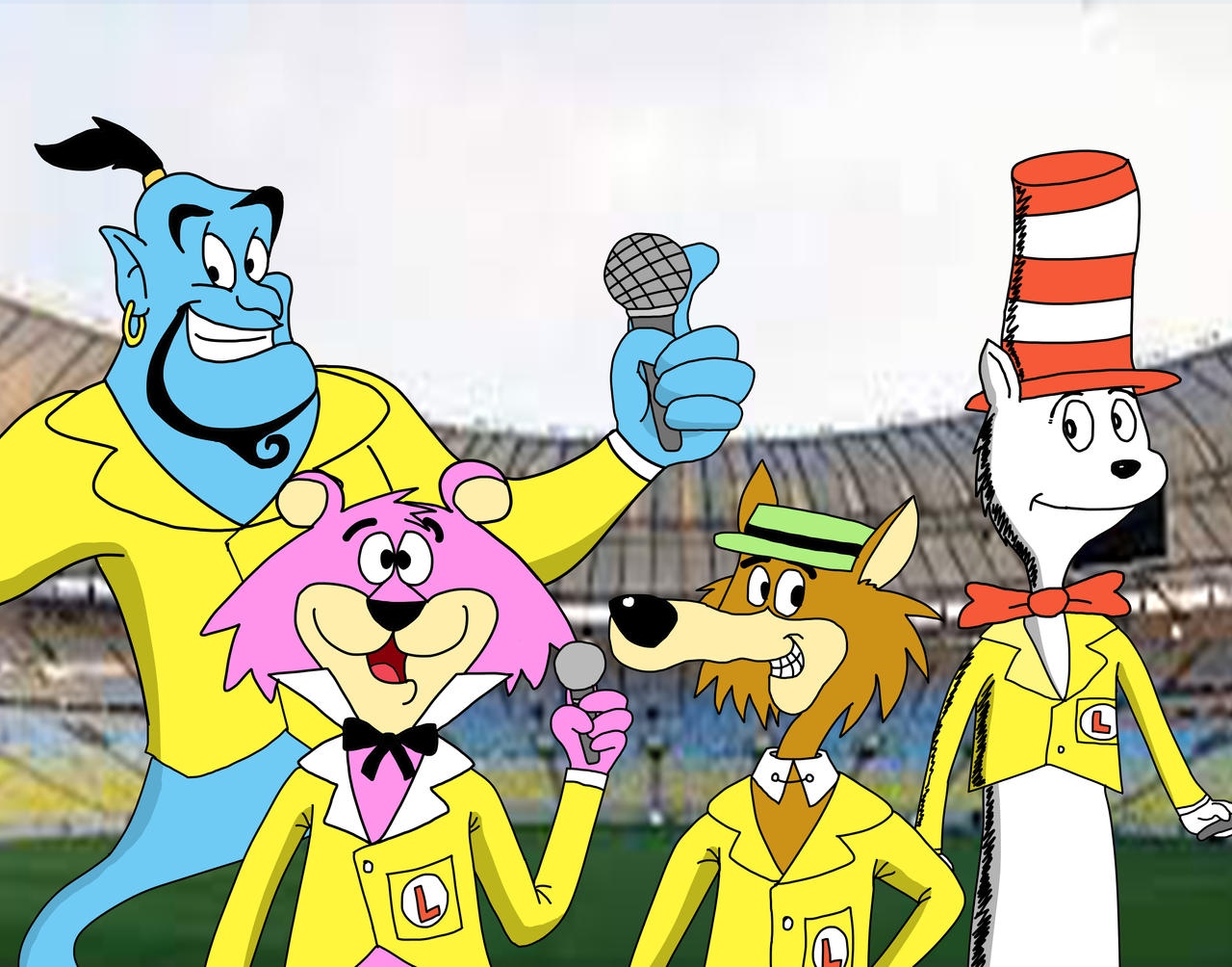 Magic Rabbit Laff A Olympics Laff A Lympics Commentators by KaiWei99 on DeviantArt