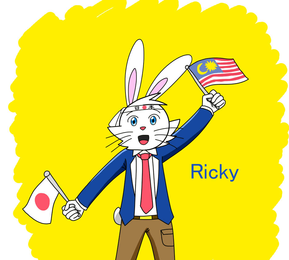 Ricky the Malaysian-Japanese Rabbit (OC) by KaiWei99 on DeviantArt