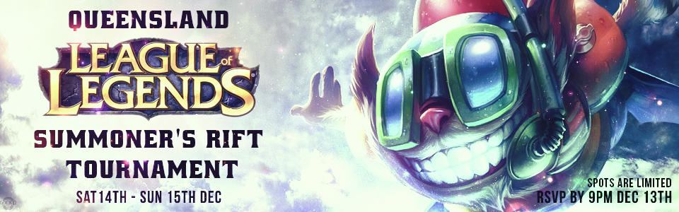 QLD LOL Tournament Facebook Banner