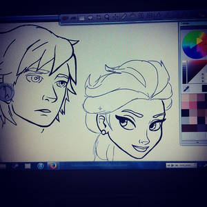 WIP Hiccup - Elsa