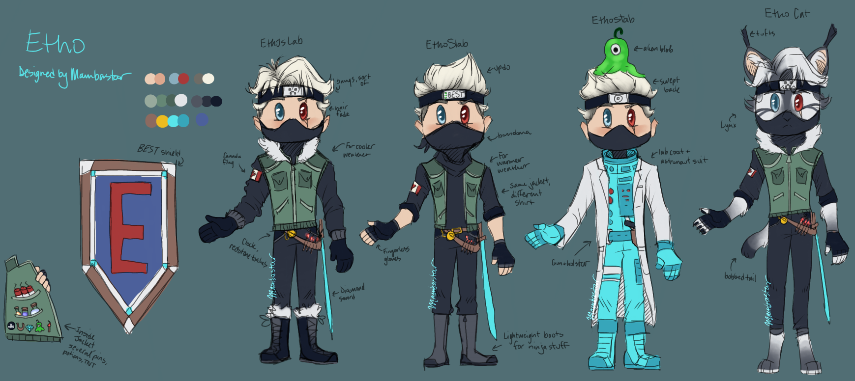 Etho designs - Mambastar by Mambastar on DeviantArt