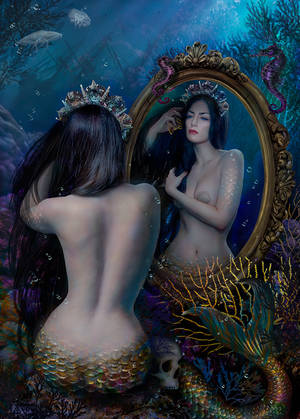 Mirror. Mermaid V by Wagner Mirror. Mermaid V by Wagner