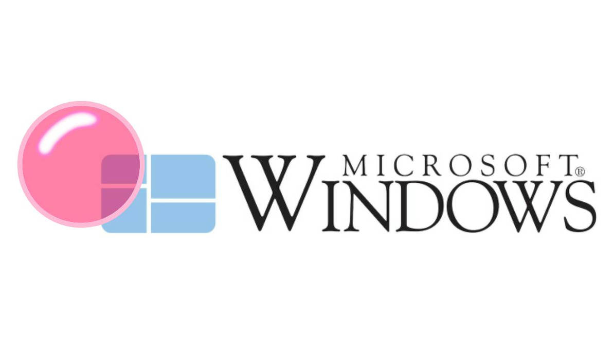 Windows 1.0 blowing bubble gum by SidabaTheToonLord on DeviantArt