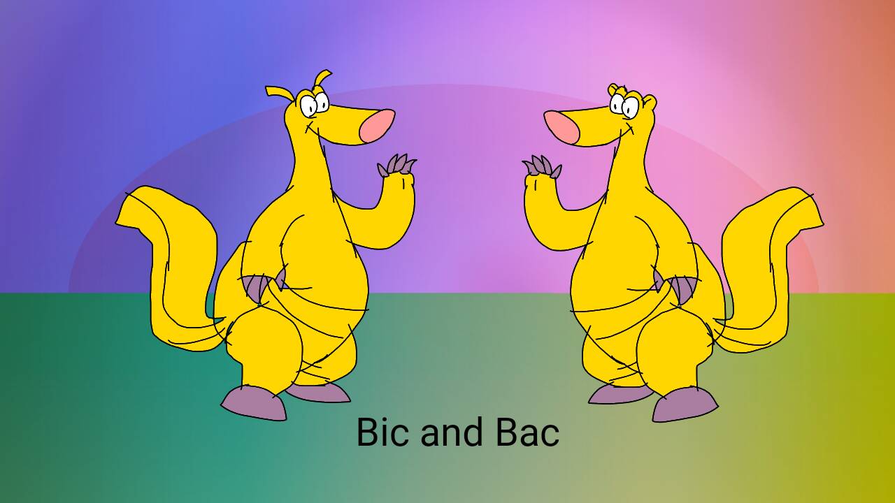 Bic and Bac drawing by SidabaTheToonLord on DeviantArt