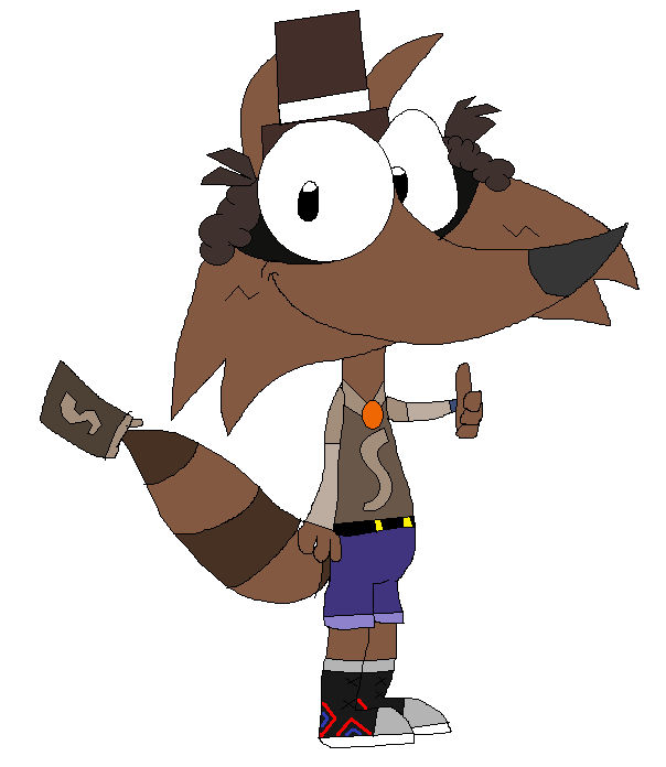 Tamiu Racoon me in TMiaG Raccoon by SidabaTheToonLord on DeviantArt