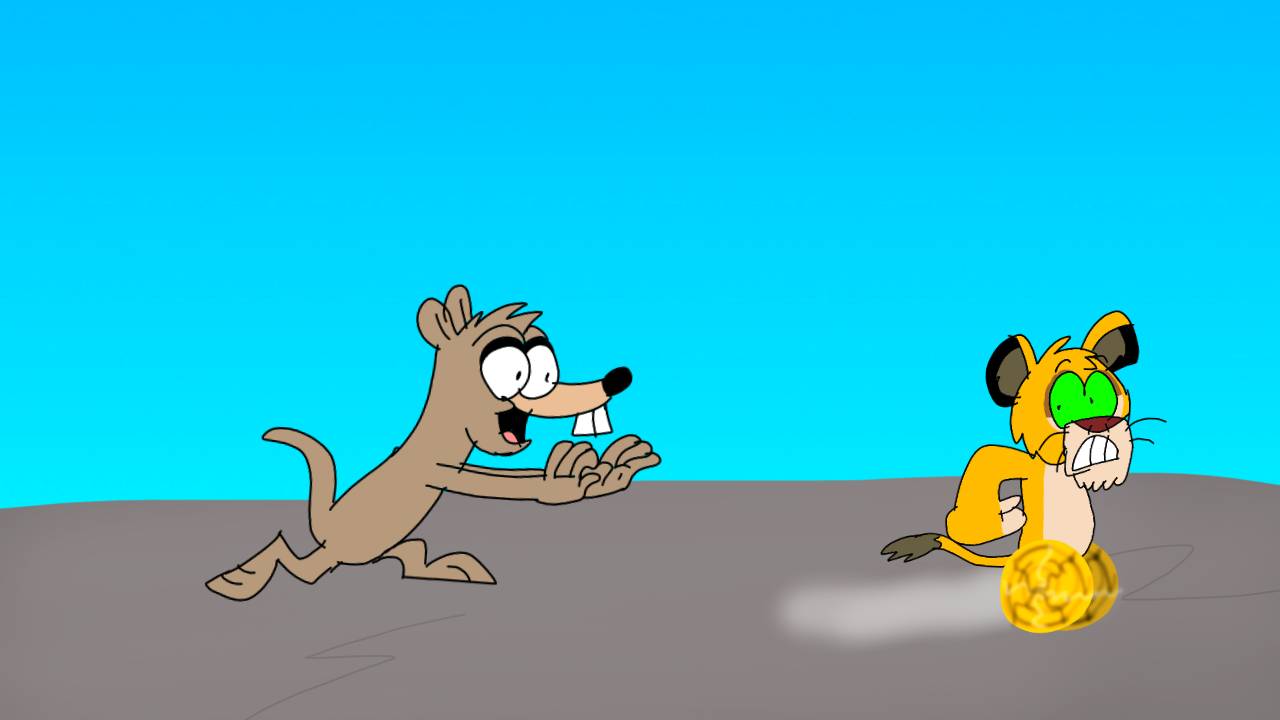 Weasel Chase by SidabaTheToonLord on DeviantArt