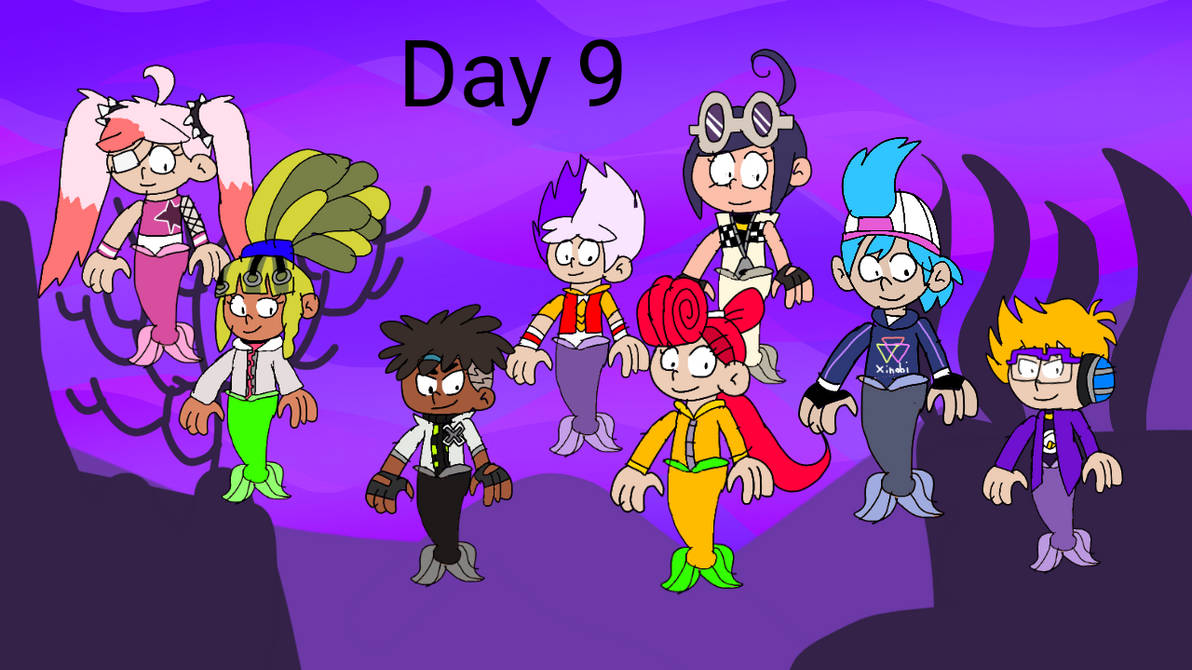 Mer-May Day 9 by SidabaTheToonLord on DeviantArt