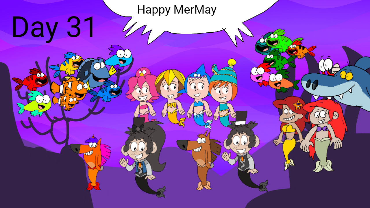 Mer-May Day 31 (FINAL) by SidabaTheToonLord on DeviantArt