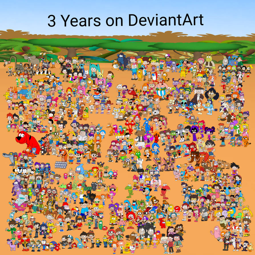 Sidaba and Friends : 3 years on DeviantArt by SidabaTheToonLord on ...