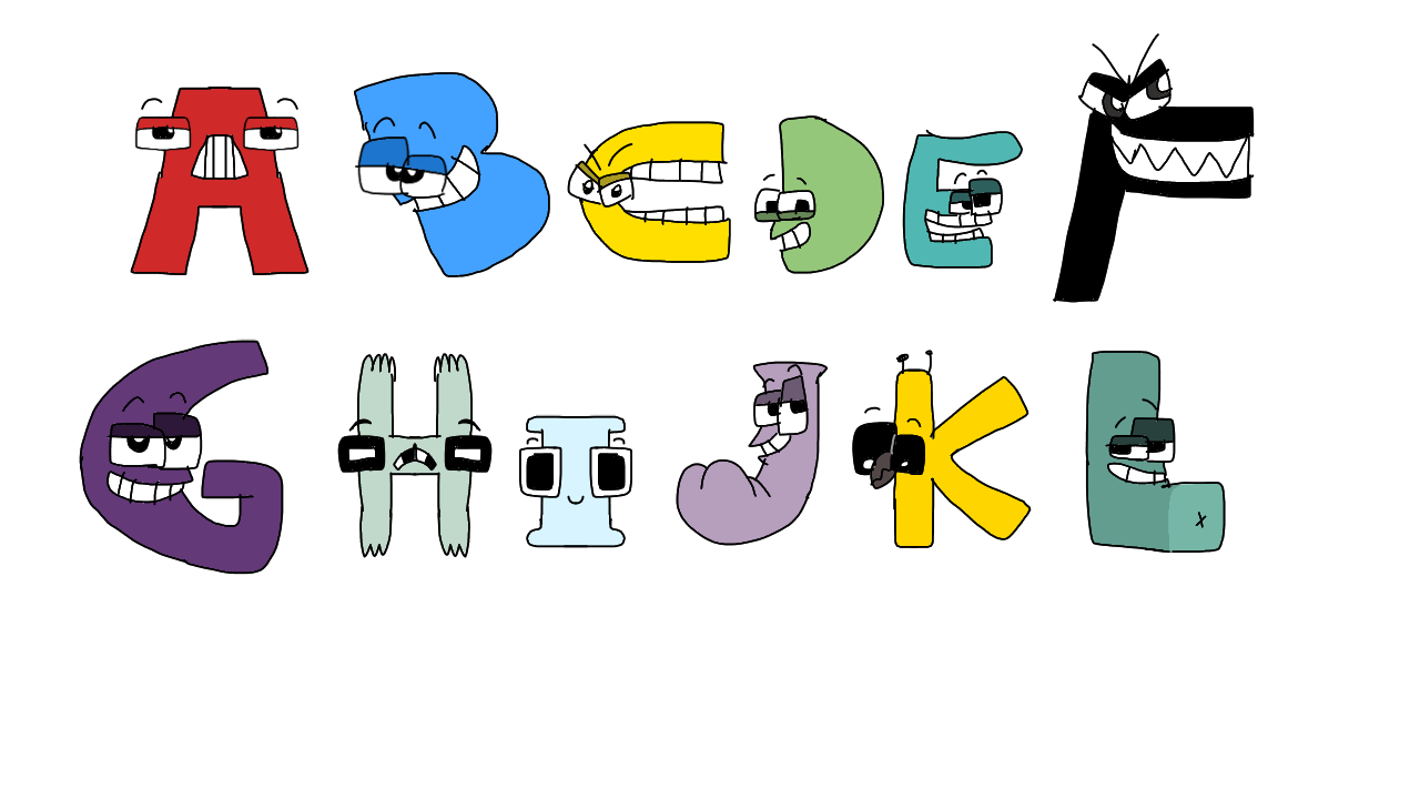 Alphabet Lore Different fonts 1 by zangetsu1985 on DeviantArt