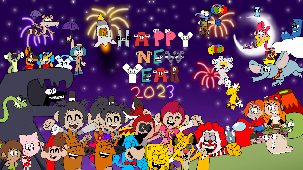 Happy New Year 2023 by SidabaTheToonLord on DeviantArt