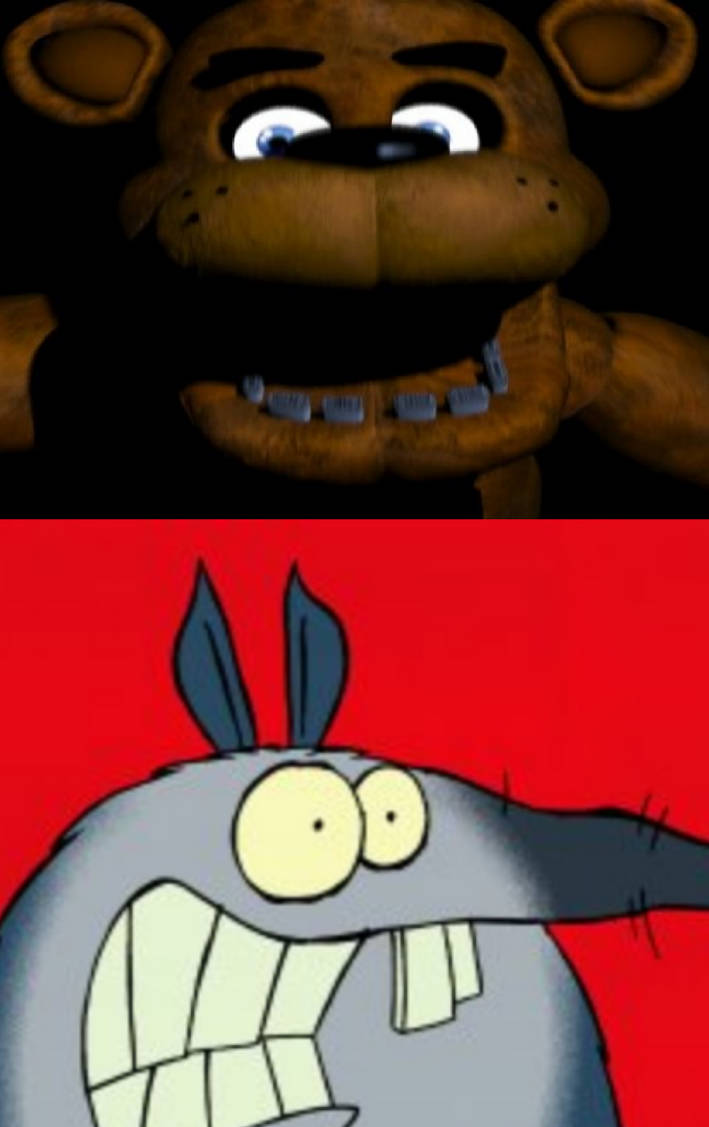 Freddy Fazbear Scares Ralf by SidabaTheToonLord on DeviantArt