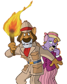 AtWWF : Willy Fog and Romy PNG by SidabaTheToonLord on DeviantArt