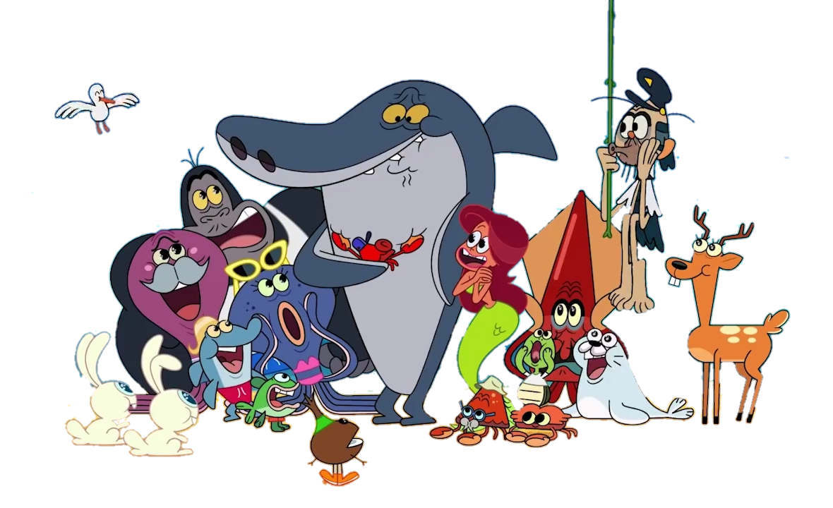 Zig and Sharko : Sharko and Friends PNG by SidabaTheToonLord on DeviantArt