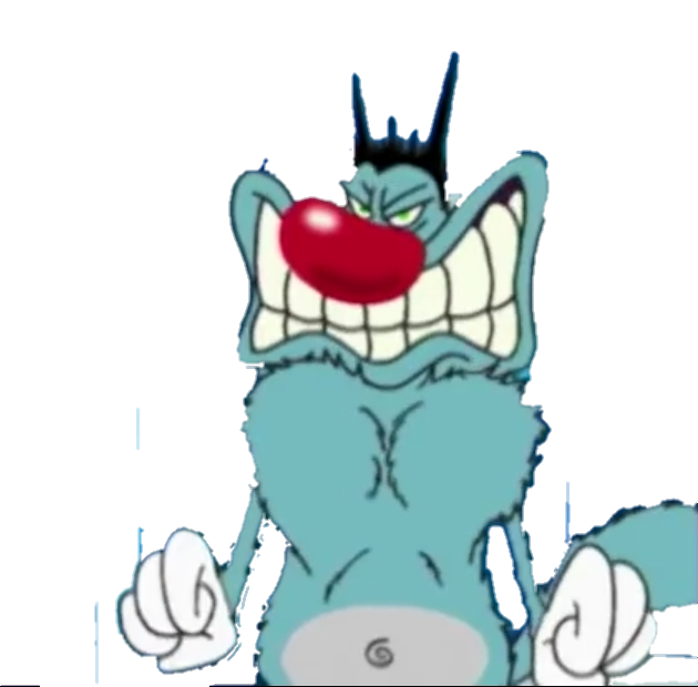 Grumpy Ogs OatC : angry Oggy PNG by SidabaTheToonLord on DeviantArt