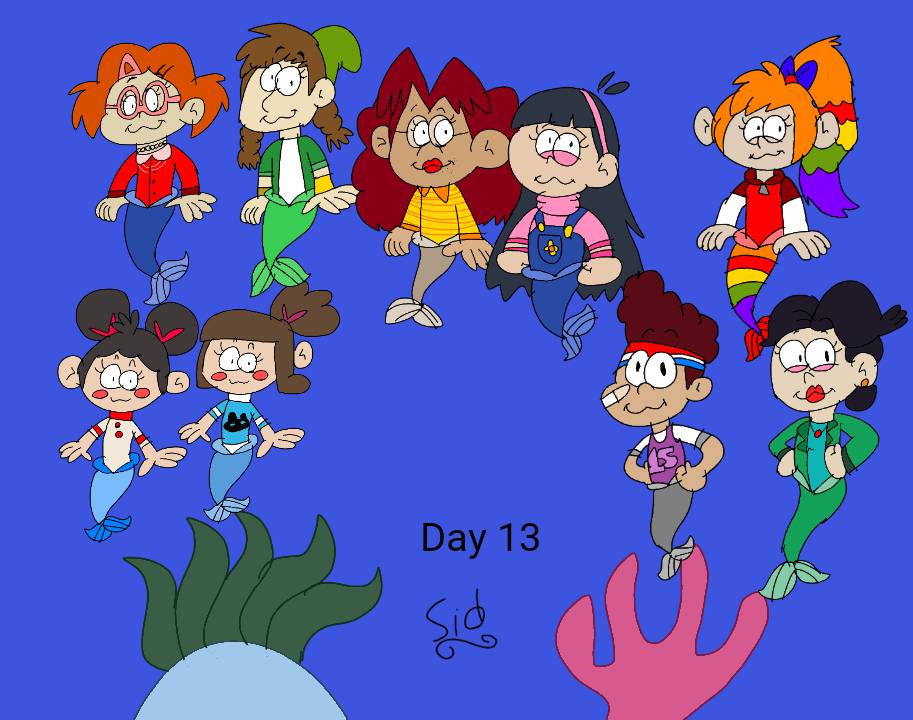 Day 13 Lin Deviantart Toon Mer-May Day 13 by SidabaTheToonLord on DeviantArt