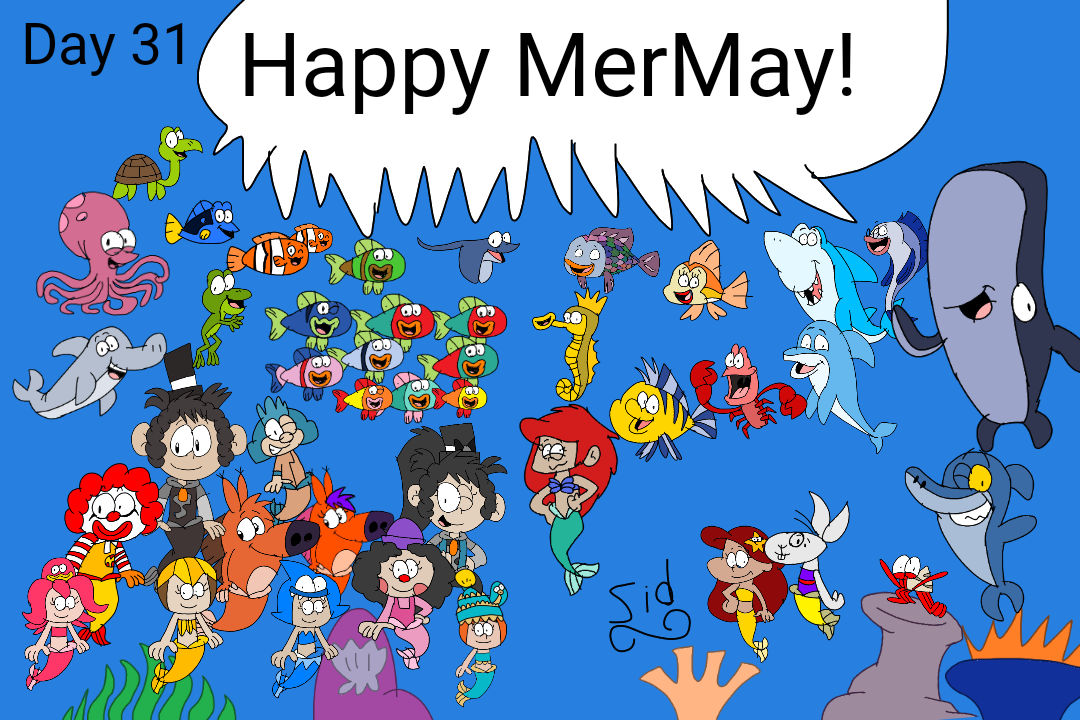 Toon Mer-May Day 31 (FINAL) by SidabaTheToonLord on DeviantArt