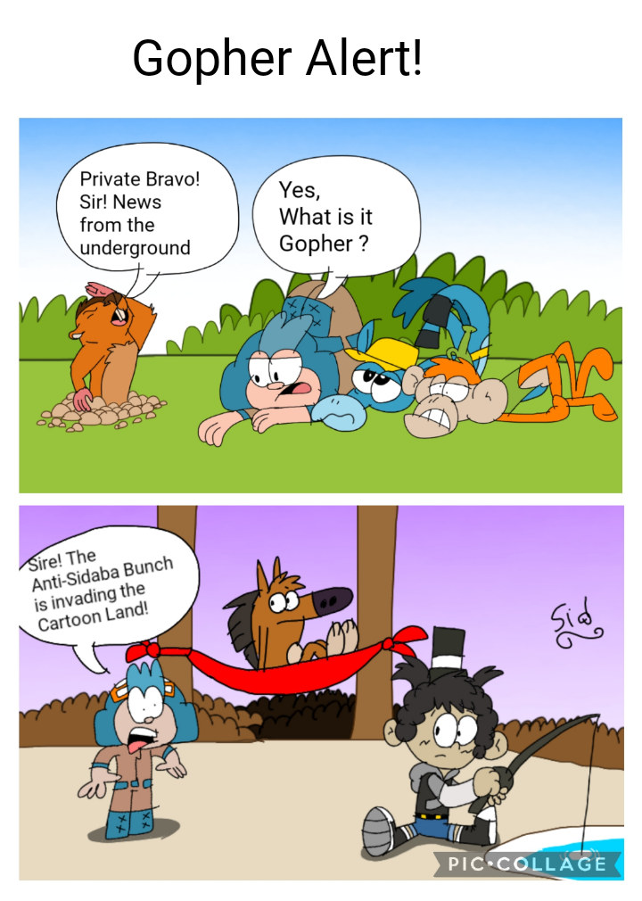 SidabaTheToonLord Comics : Gopher Alert by SidabaTheToonLord on DeviantArt
