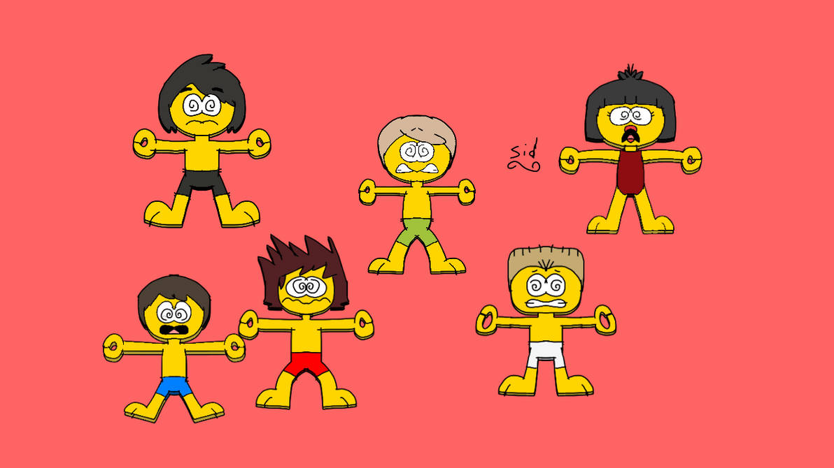 Flattened Fun in the Sun! by SidabaTheToonLord on DeviantArt