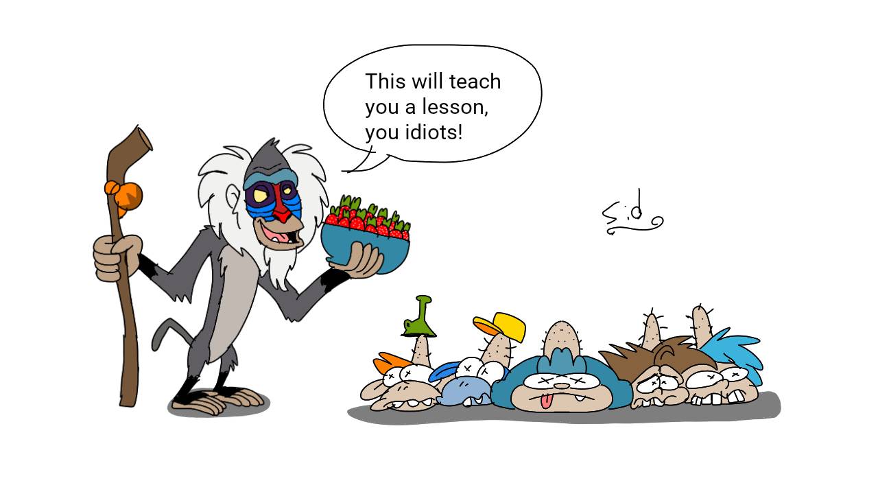 Lessons By Rafiki The Quintet Showdown EP16: Rafiki's Lesson by SidabaTheToonLord on ...