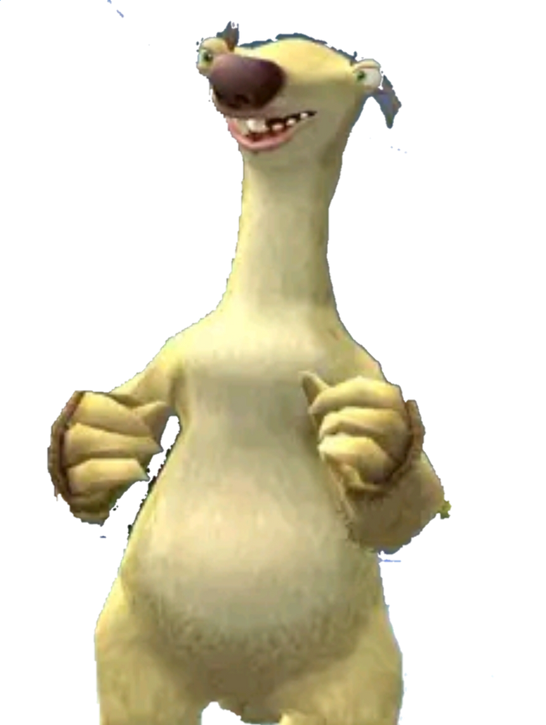 Ice Age : Sid the Sloth PNG by SidabaTheToonLord on DeviantArt