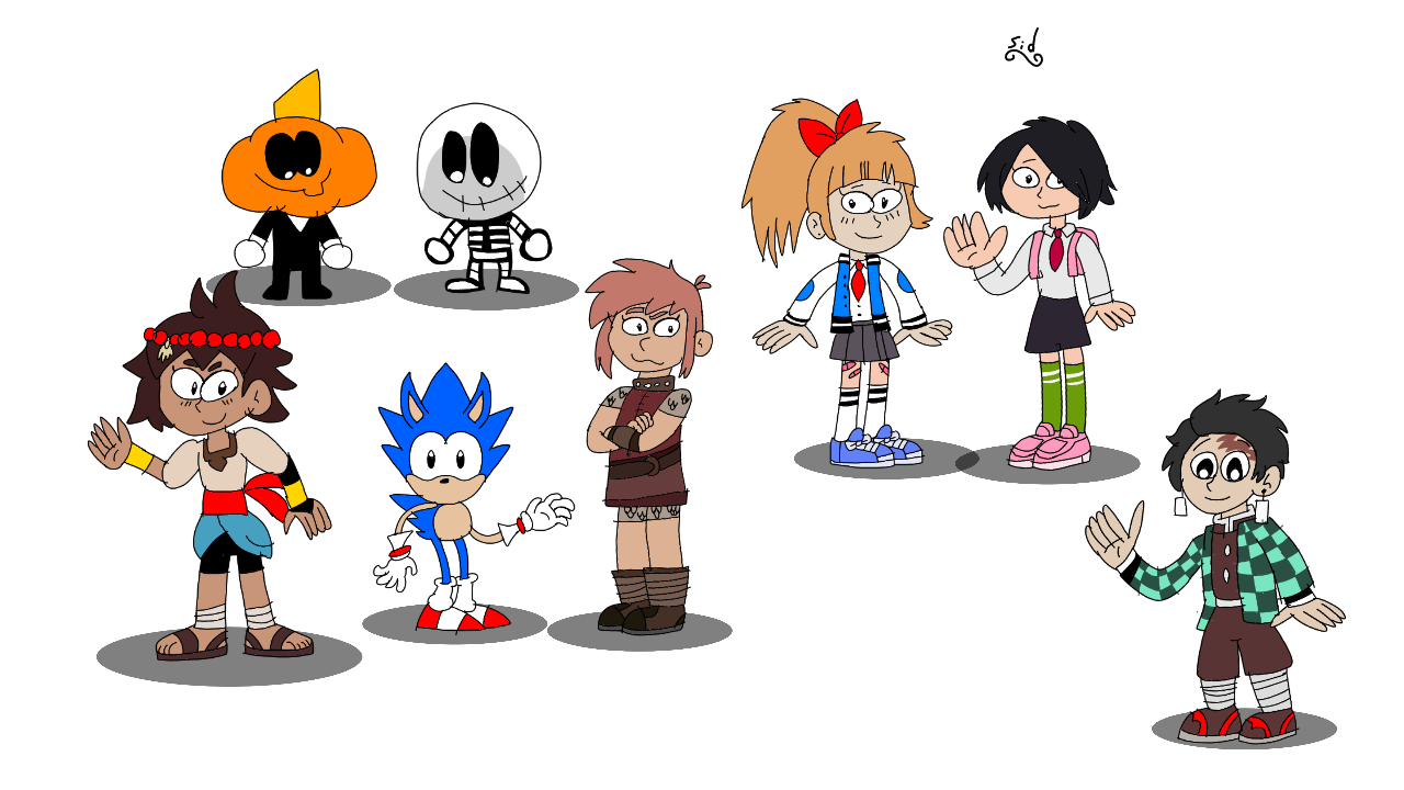 Mini Characters. Random Random Characters by SidabaTheToonLord on DeviantArt