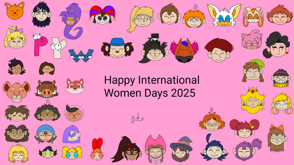 Happy International Women Day 2025 by SidabaTheToonLord on DeviantArt