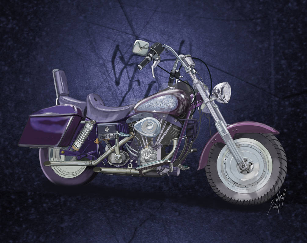 DarkRider's  '77 Harley Shovelhead