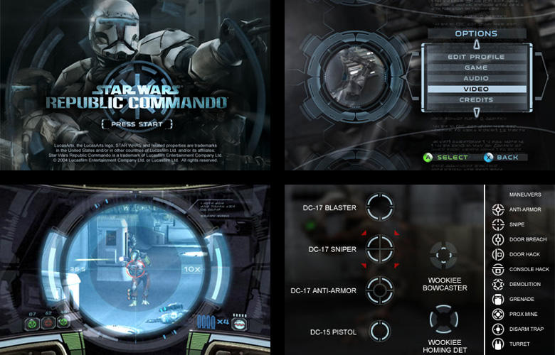 Republic Commando UI by paulrandpierce on DeviantArt