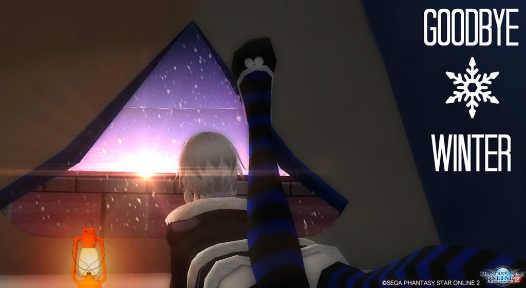 Pso2 Winter Wear PSO2 goodbye winter by ShiraiShirayuki on DeviantArt