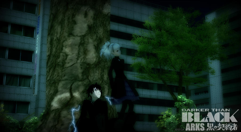 PSO2 Darker than black ft Raven by ShiraiShirayuki on DeviantArt