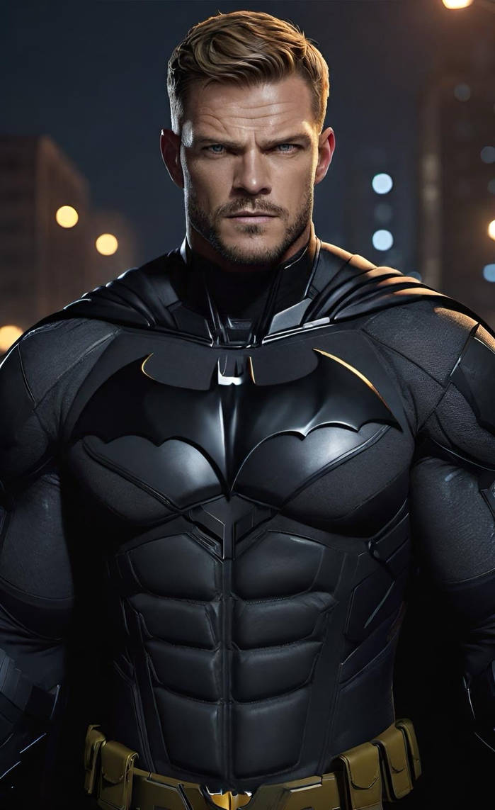 Batman Alan Ritchson AI by AkaruiX on DeviantArt