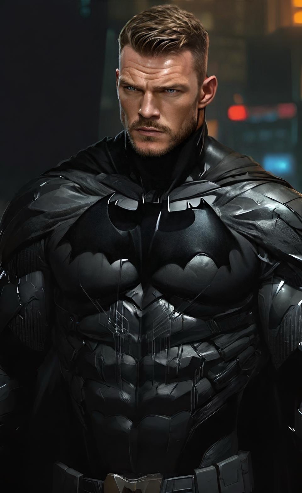 Batman Alan Ritchson AI by AkaruiX on DeviantArt