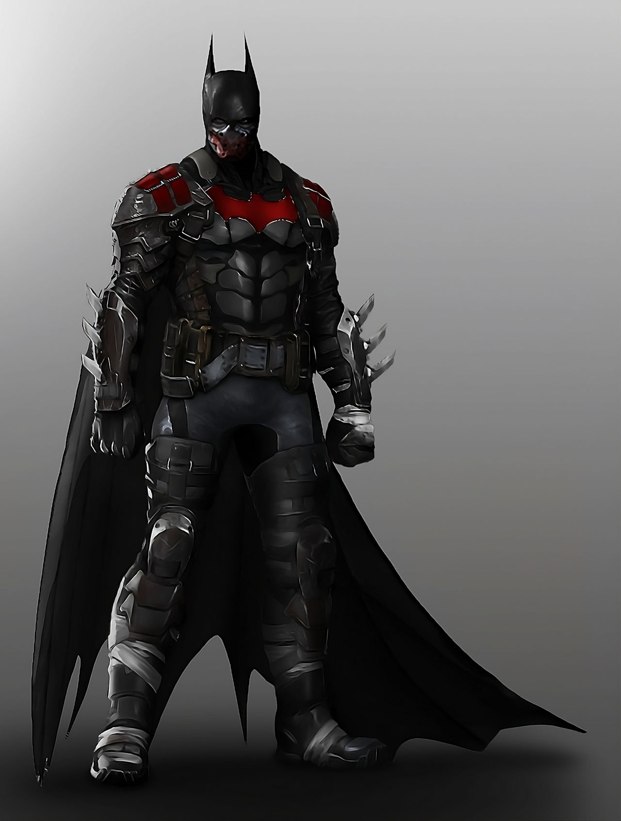 Bat Knight Bat-Azrael Batman Arkham Knight by AkaruiX on DeviantArt