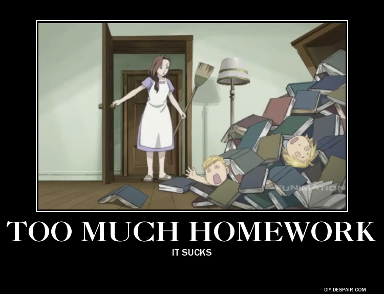 Fullmetal Alchemist Homework