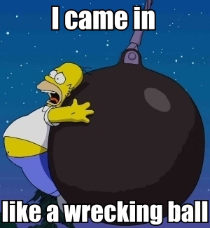 casado Ardilla Contorno Wrecking Ball Homer by AlphaMoxley95 on DeviantArt