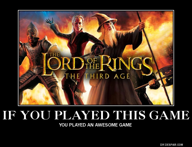 Lord Of The Rings: The Third Age by AlphaMoxley95